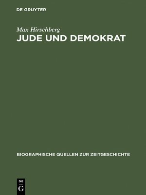 cover image of Jude und Demokrat